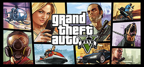 Grand Theft Auto V key art