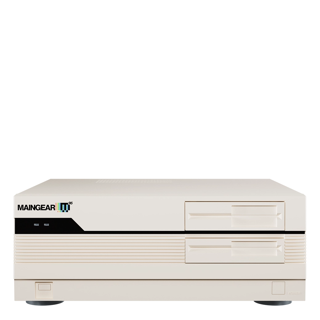 کامپیوتر Retro95 Maingear با طراحی نوستالژیک و رنگ بژ