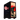 Front panel OG by MAINGEAR; black PC case with bold monster artwork on a beige-red front plate.