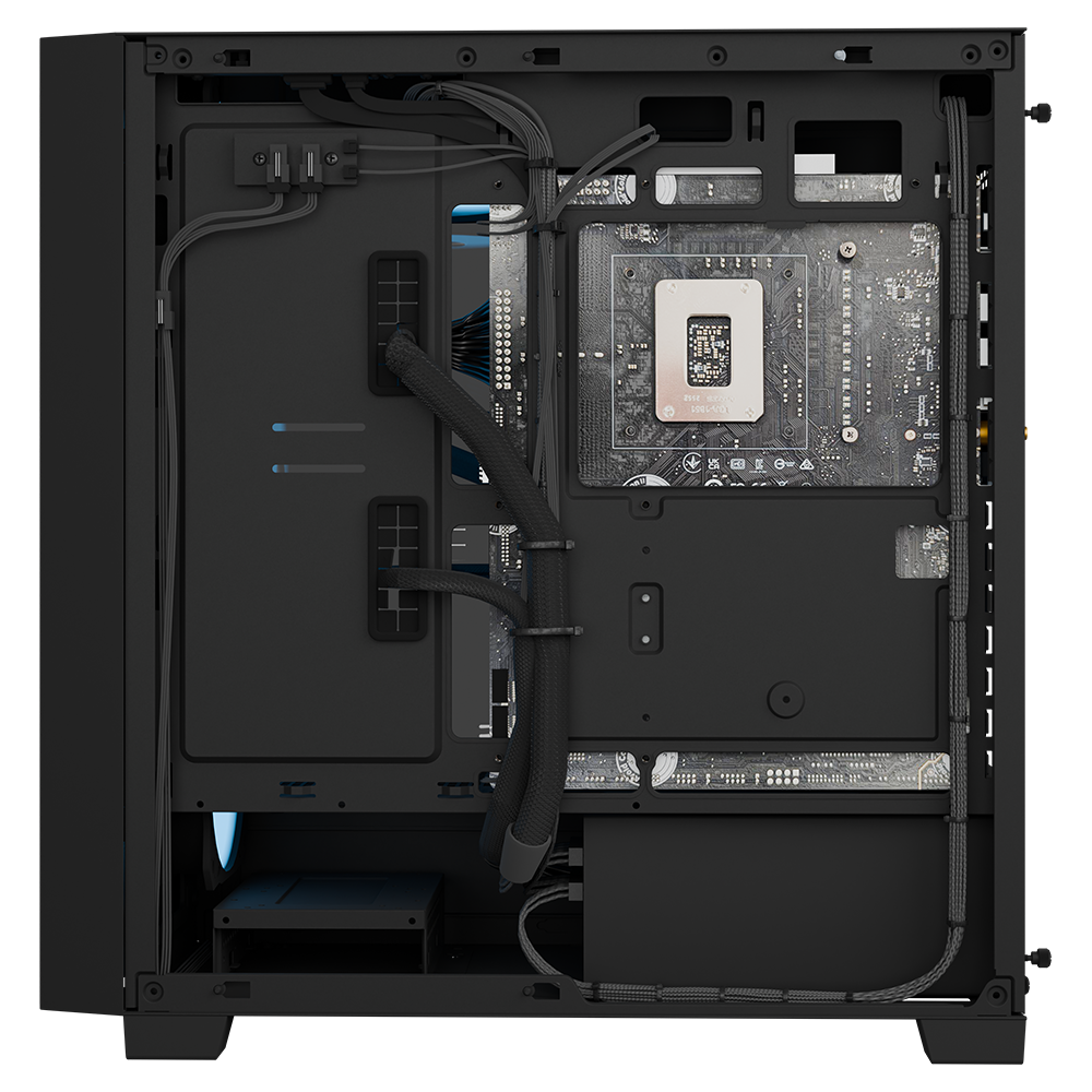 All-new MG-1 Emerald MAINGEAR gaming desktop — internal hardware view