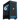 MAINGEAR MG-1 Sapphire gaming PC tower with blue front glow and MAINGEAR logo, transparent side panel.