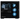 MAINGEAR Zero Emerald pre-configured PC, blue-lit gaming desktop with liquid cooling