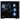 Zero Sapphire MAINGEAR pre-configured gaming desktop with blue LED cooling and liquid cooling loop
