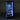 Maingear Apex Force gaming PC, black case with blue interior lighting and visible liquid cooling tubes