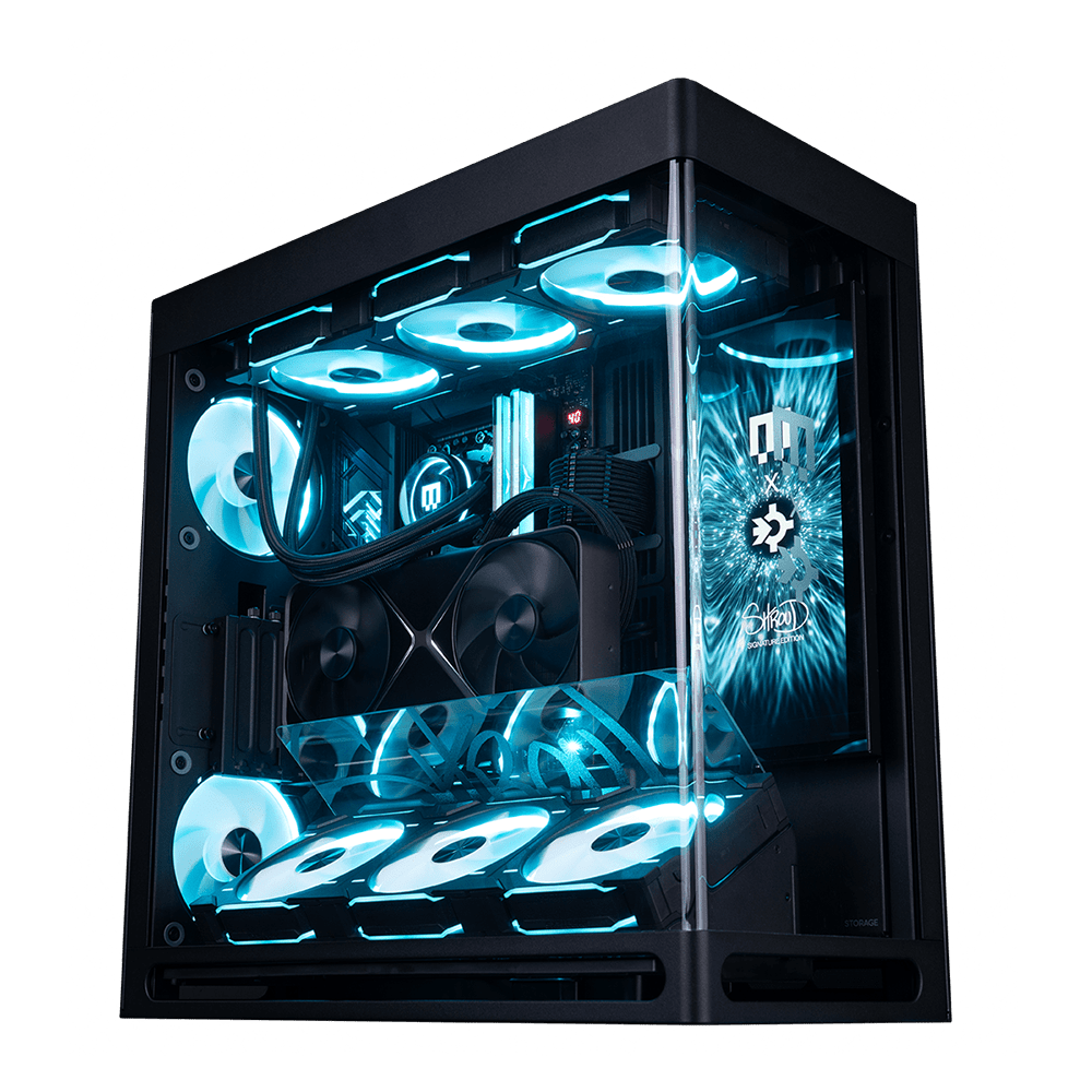 main gear Maingear Shroud Signature Edition Gaming PC Black