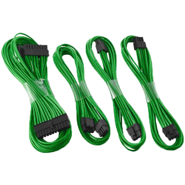 PSU Cable Sleeving - Green